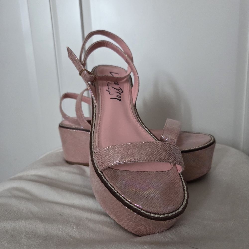 DollsKill Lemon Drop Platform Sandals